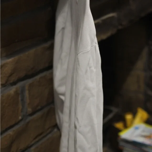 White Long Sleeve Sweater Top Size 4x - Picture 4 of 5